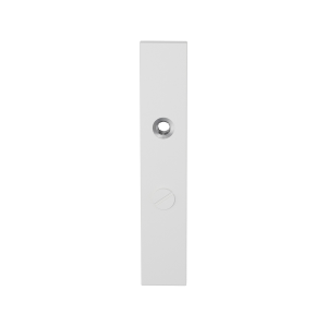 GPF8100.65 long backplate rectangular bathroom 63/8 big knob white