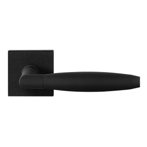 GPF8266.02R Ika XL door handle on rose pointing right 50x50x8mm