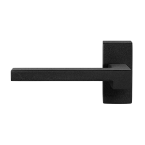 GPF8285.61-01L Raa door handle on rose pointing left 70x32x10mm