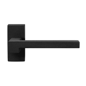 GPF8285.61-01R Raa door handle on rose pointing right 70x32x10mm