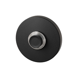 GPF8826.09 Doorbell round 50x8 mm black