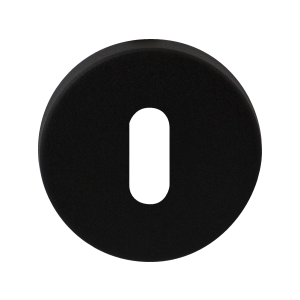 GPF8901.00 keyhole escutcheon 50x8mm black