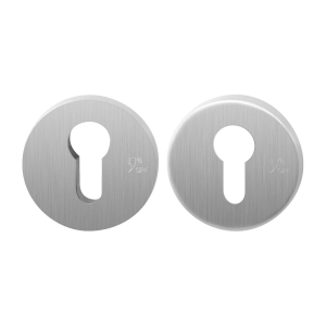 GPF9391.09 round security rose 54 mm SKG*** stainless steel brushed