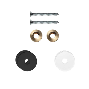 GPF996961EB22 fastenings for one-sided mounting black rose 22x2mm