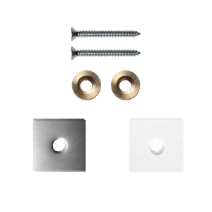 GPF997009EB24 fastenings for one-sided mounting 24x24x2mm