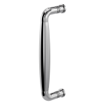 Pull handle Ika polished stainless steel 207x63mm