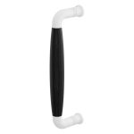 Pull handle Ika white with ebony 207x63mm