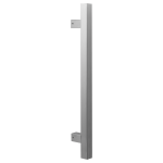 Pull handle satin stainless steel GPF10 30x800mm height 60mm