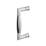 Door pull handle Ika satin stainless steel/polished stainless steel