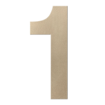 GPF Champagne blend house number 1 XXL, 400 mm
