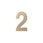 GPF Champagne blend house number 2 L, 200 mm