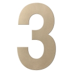 GPF Champagne blend house number 3 XXL, 400 mm