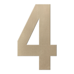 GPF Champagne blend house number 4 XXL, 400 mm