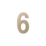 GPF Champagne blend house number 6 L, 200 mm