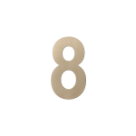 GPF Champagne blend house number 8 L, 200 mm