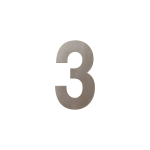 GPF Mocca blend house number 3 L, 200 mm