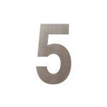 GPF Mocca blend house number 5 XL, 250 mm