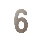 GPF Mocca blend house number 6 XL, 250 mm