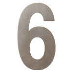 GPF Mocca blend house number 6 XXL, 400 mm