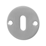 GPF0901.06 keyhole escutcheon 50x2mm satin stainless steel