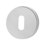 GPF0901.40 keyhole escutcheon 50x8mm polished stainless steel