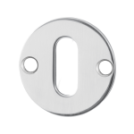 GPF0901.47 keyhole escutcheon 38x2mm polished stainless steel