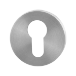 GPF0902.00 cylinder rose 50x8mm satin stainless steel