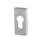GPF0902.01 cylinder rose 70x32x10mm satin stainless steel