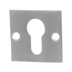 GPF0902.08 cylinder rose 50x50x2mm satin stainless steel