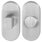 GPF0903.04 Turn and Release set 70x32mm satin stainless steel