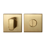 GPF0910.02P4 Turn and Release set 50x50x8mm PVD brass satin
