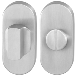 GPF0910.04 Turn and Release set 70x32mm satin stainless steel