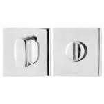 GPF0911.42 Turn and Release set 50x50x8mm polished stainless steel