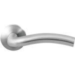 GPF1010.09-00 Kui door handle on rose 50x8mm