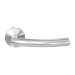 GPF1075.09-00 Tonga door handle on rose 50x8mm
