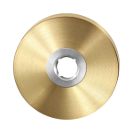 GPF1100.00P4 Rose 50x8mm PVD brass satin