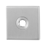 GPF1100.02 Rose 50x50x8mm satin stainless steel