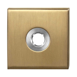 GPF1100.02P4 Rose 50x50x8mm PVD brass satin