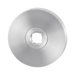 GPF1100.05 Rose 50x6mm satin stainless steel