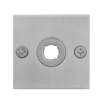 GPF1100.08 Rose 50x50x2mm satin stainless steel