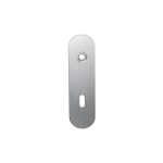 GPF1100.10L short backplate rounded lock 72 left handed satin stainless steel