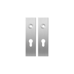 GPF1100.15 short backplate rectangular 55PZ satin stainless steel
