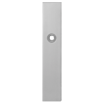 GPF1100.25L long backplate rectangular lock 57 left handed satin stainless steel