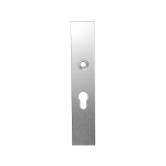 GPF1100.25L long backplate rectangular 55PZ left handed satin stainless steel