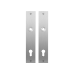 GPF1100.26 flat backplate rectangular 92PZ satin stainless steel