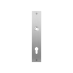 GPF1100.26L/R flat backplate rectangular 85PZ left-/ right handed satin stainless steel