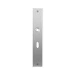 GPF1100.27L/R flat backplate rectangular lock 56 links-/ right handed satin stainless steel