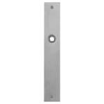 GPF1100.27L/R flat backplate rectangular links-/ right handed satin stainless steel