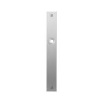 GPF1100.28L/R flat backplate rectangular blind links-/ right handed satin stainless steel