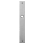 GPF1100.28L/R flat backplate rectangular links-/ right handed satin stainless steel